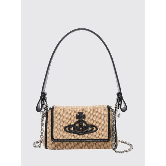 Vivienne Westwood Shoulder Bag Woman Beige